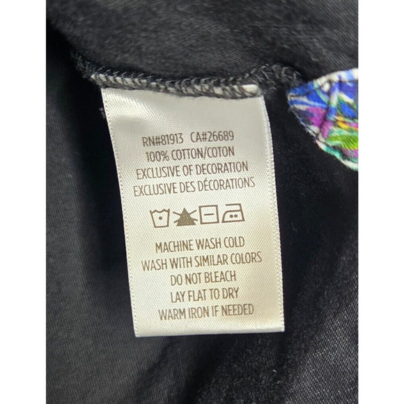 Robert Graham Mens Polo Shirt XL Black Classic Fit Knowledge Wisdom Truth Preppy - Picture 7 of 9